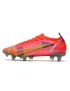 Nike Mercurial Vapor XIV Elite SG-PRO Soccer Cleats Bright Crimson Metallic Silver