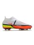 Nike Phantom GT II Elite DF FG Soccer Cleats White Black Bright Crimson Black