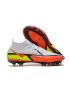 Nike Phantom GT II Elite DF FG Soccer Cleats White Black Bright Crimson Black