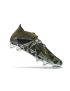 Adidas Predator Edge.1 Crystal  FG Soccer Cleats Focus Olive Silver Metallic Magic Lime