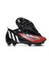 Adidas Predator Edge.1 FG Firm Ground Cleats White Black Red