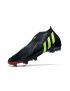 Adidas Predator Edge + FG Soccer Cleats Black Solar Green Solar Red
