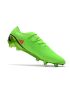 adidas X Speedportal .1 FG Soccer Cleats Solar Green Core Black Solar Red