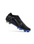 2023 Nike Air Zoom Mercurial Vapor 15 Elite SG-PRO - Black/Chrome/Hyper Royal