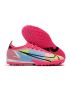 Nike Mercurial Vapor 14 Elite TF Soccer Cleats - White Black Pink Mulitcolor