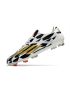 Cheap Adidas F50 Ghosted Adizero FG Soccer Cleats White Black Gold