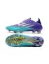 Cheap Adidas X Speedflow+ FG Soccer Cleats Purple Rush Silver Metallic Mint Rush