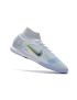 Cheap Nike Mercurial Superfly 8 Elite IC Soccer Cleats Grey Blackened Blue