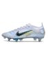 Cheap Nike Mercurial Vapor 14 Elite SG-Pro Soccer Cleats Grey Blackened Blue