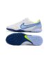 Cheap Nike React Tiempo Legend 9 Pro TF Soccer Cleats White Blue