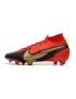 New Nike Mercurial Superfly 7 Elite FG Red Gold Black