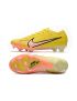 Nike Air Zoom Mercurial Vapor 15 Elite FG Lucent Soccer Cleats Yellow