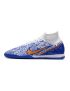 Nike Mercurial Superfly Elite IX IC Soccer Cleats White Blue