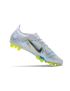 Nike Mercurial Vapor 14 Elite AG-PRO Soccer Cleats Grey Blackened Blue Light Marine