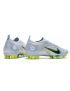 Nike Mercurial Vapor 14 Elite AG-PRO Soccer Cleats Grey Blackened Blue Light Marine