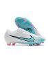 Nike Mercurial Vapor 15 Elite FG Soccer Cleats White Blue Pink