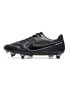 Nike Tiempo Legend 9 Elite SG Pro Soccer Cleats Black Grey White