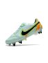 Nike Tiempo Legend 9 Elite SG Pro Soccer Cleats Green Blue Orange