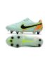 Nike Tiempo Legend 9 Elite SG Pro Soccer Cleats Green Blue Orange