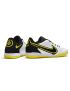 Nike Tiempo Legend IX Elite IC White Dark Smoke Grey Black Yellow Strike