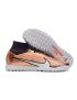 Nike Zoom Mercurial Superfly IX Elite TF Metallic Copper White Black