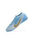 2020-21 Nike Mercurial Vapor 13 Elite TF Blue White Gold