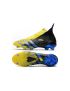 adidas Predator Freak+ FG Soccer Cleats Bright Yellow/Silver Metallic/Core Black
