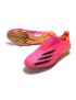 adidas X Ghosted+ FG Soccer Cleats Shock Pink/Core Black/Screaming Orange