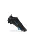 Nike Mercurial Vapor 14 Elite FG Soccer Cleats Black Blue