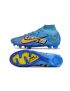 2023 Nike Air Zoom Mercurial Superfly 9 Elite FG Baltic Blue Sundial White