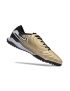 2024 Nike Tiempo Legend 10 Elite TF Metallic Gold Silver