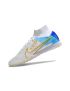 Nike Zoom Mercurial Superfly IX Elite TF White Gold Blue