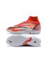 Nike Mercurial Superfly 8 Elite TF Soccer Cleats Chile Red Black  Ghost  Total Crimson