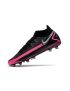 Nike Phantom GT Elite DF AG Soccer Cleats Black Silver Pink Blast
