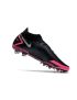 Nike Phantom GT Elite DF AG Soccer Cleats Black Silver Pink Blast