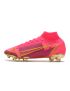 Nike Mercurial Superfly 8 Elite FG Soccer Cleats Pink Gold
