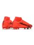 Nike Mercurial Superfly 8 Elite FG Soccer Cleats Red Black