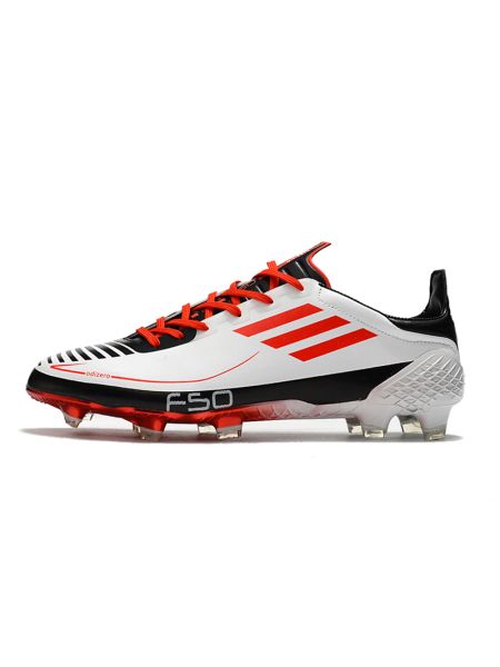 adidas F50 Ghosted Adizero Soccer Cleats White Core Black