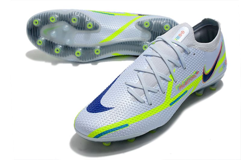 Cheap Nike Phantom GT 2 Elite AG Pro Soccer Cleats Grey Blackened Blue