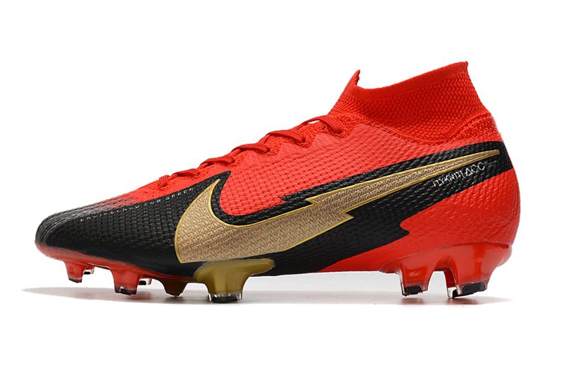 nike mercurial gold and black