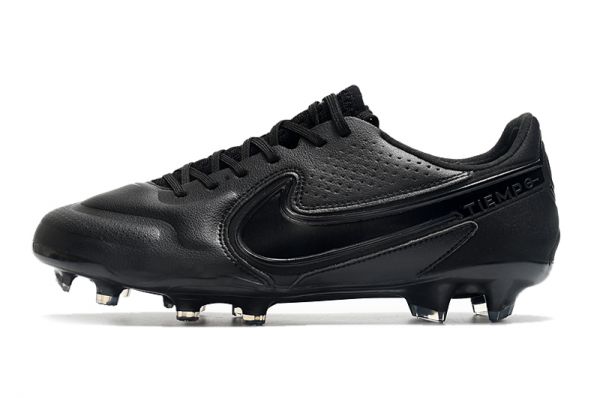 nike tiempo black out