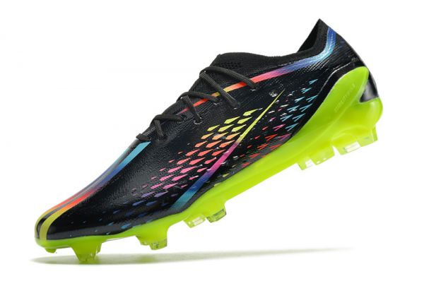 2023 adidas X Speedportal.1 FG Core Black Bright Cyan Solar Yellow