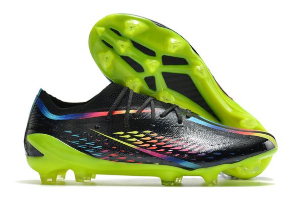 2023 adidas X Speedportal.1 FG Core Black Bright Cyan Solar Yellow