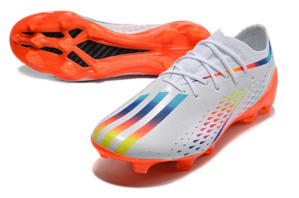 2023 adidas X Speedportal.1 FG White Solar Yellow Power Blue