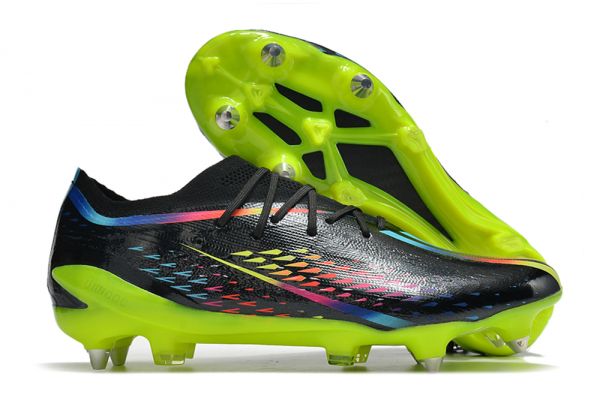 2023 adidas X Speedportal.1 SG-Pro Core Black Bright Cyan Solar Yellow