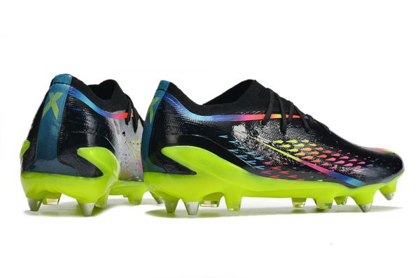 2023 adidas X Speedportal.1 SG-Pro Core Black Bright Cyan Solar Yellow