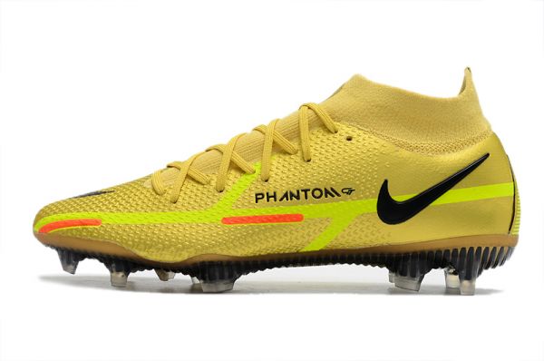 2023 Nike Phantom GT 2 Elite DF FG Yellow Black Volt