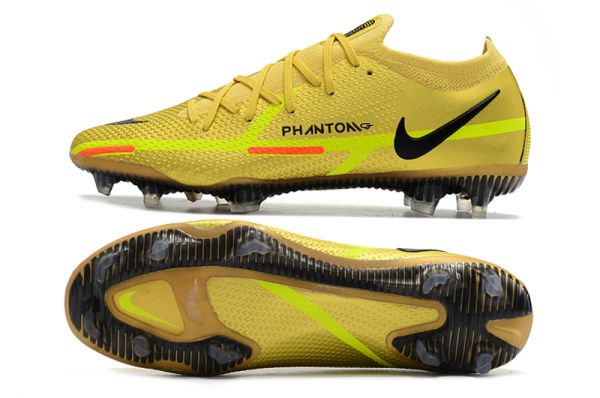2023 Nike Phantom GT 2 Elite FG Yellow Black Volt
