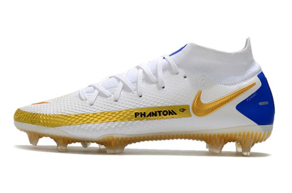 Gold and white cleats nike Outlet