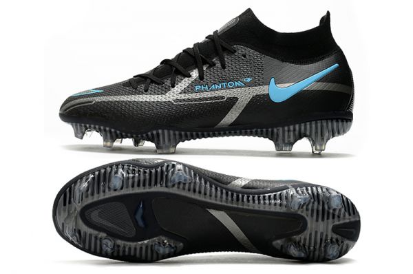nike phantom black blue